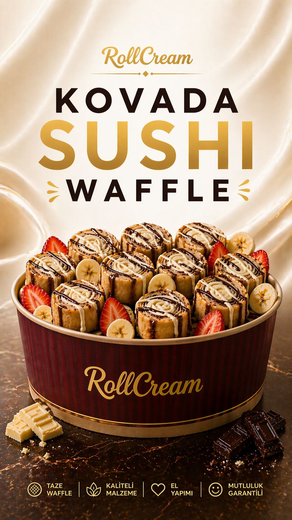Kovada Sushi Waffle